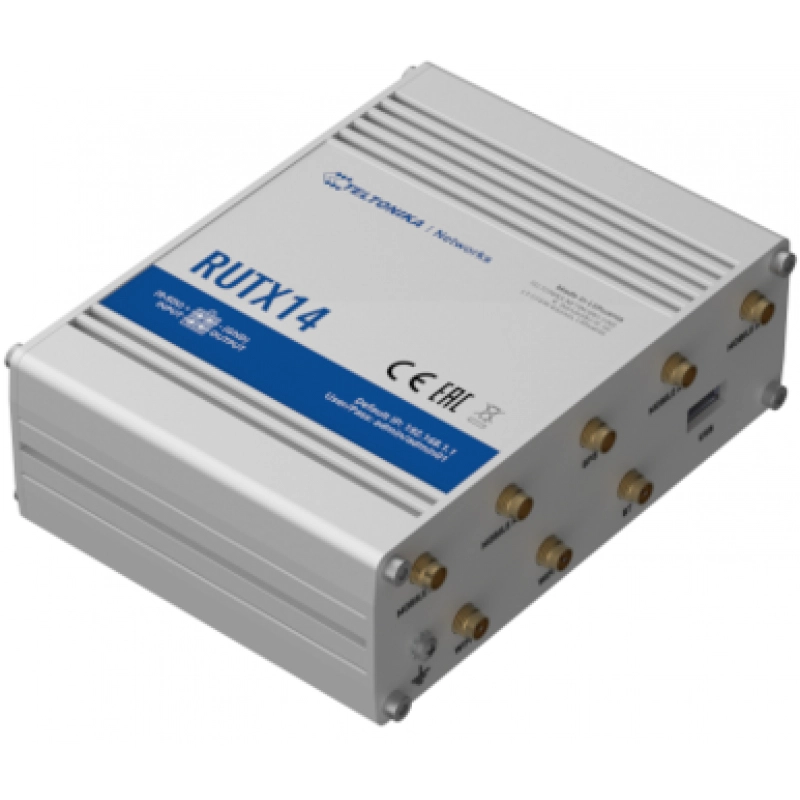 RUTX14 - 4G (LTE) Cat 12 up to 600 Mbps Wi-Fi up to 600 Mbps