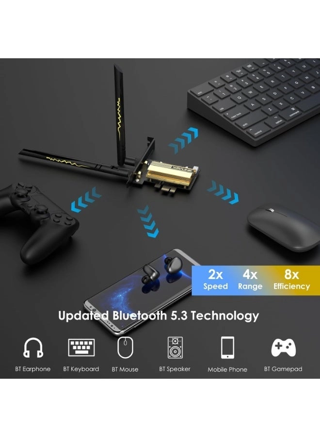 AX5400M - WiFi 6E PCIe Wireless