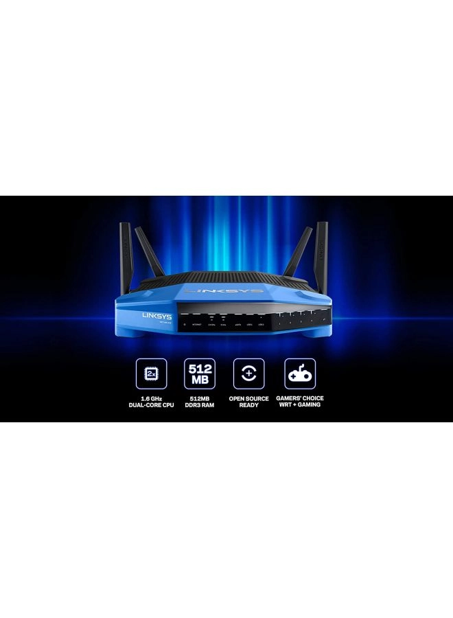 WRT1900AC - 100 Mbps 4G <topwi-fistandard> <wlandatatransferratemax>