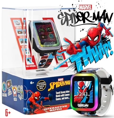 Spider-Man Kids Interactive Smartwatch 40mm