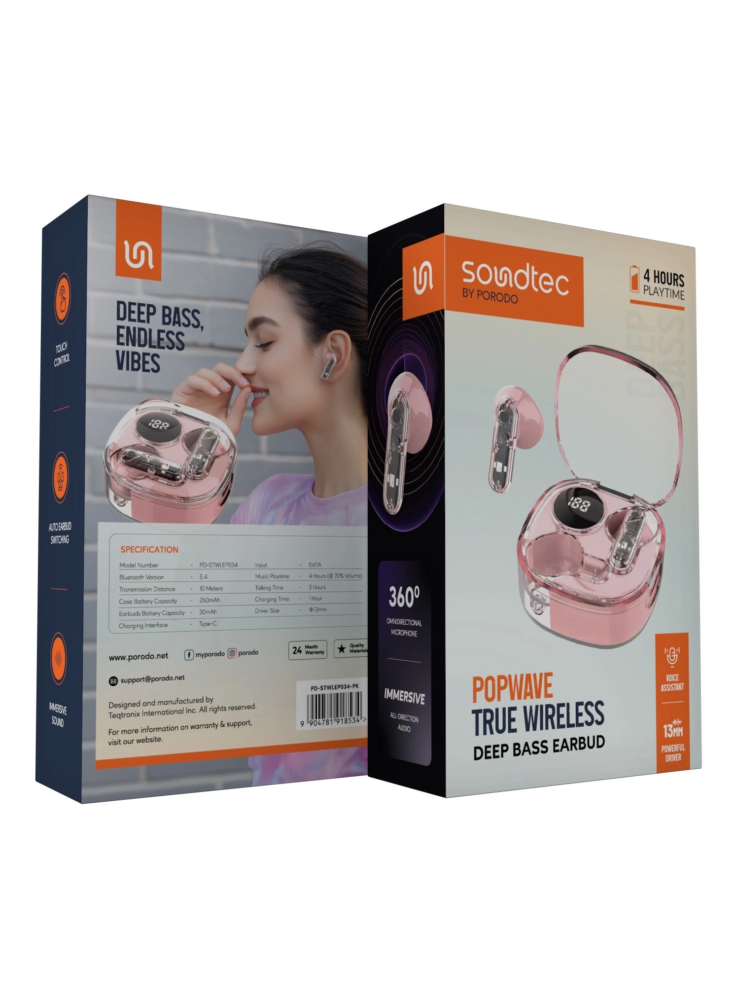 POPWAVE Wireless Earbud