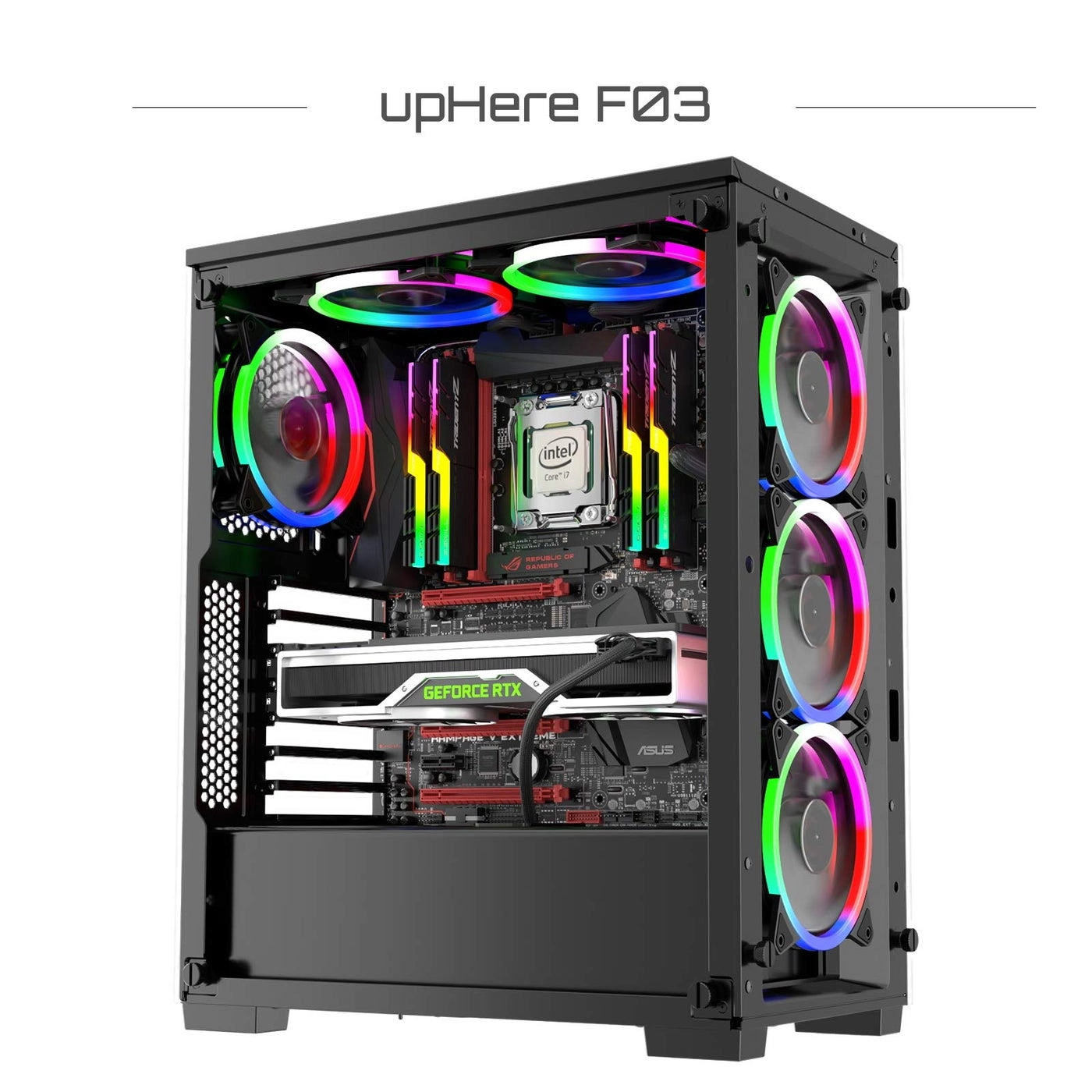 Addressable RGB Fan - 3-Pack 120mm