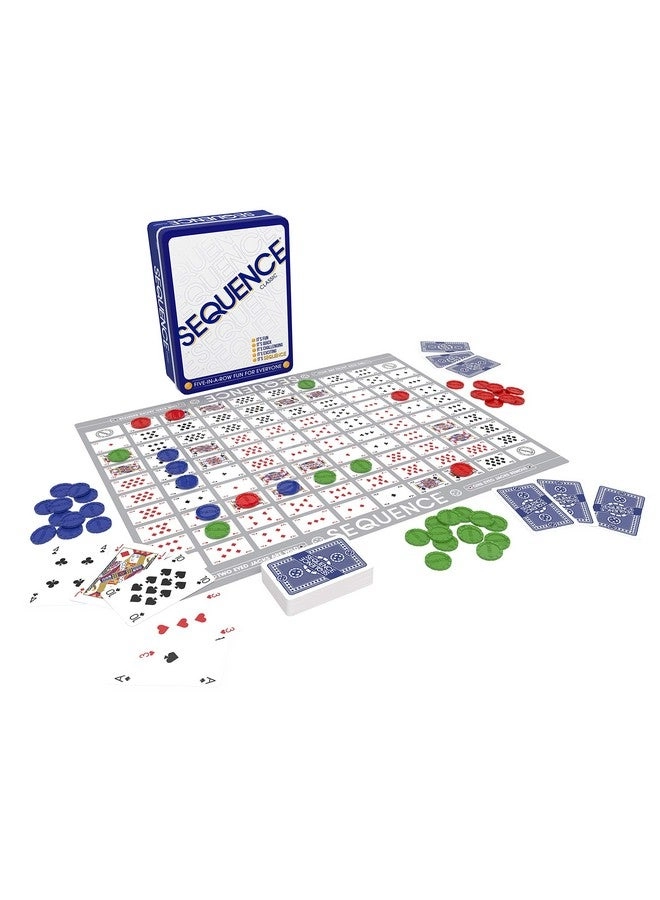 Sequence in a Tin - Five-in-a-Row