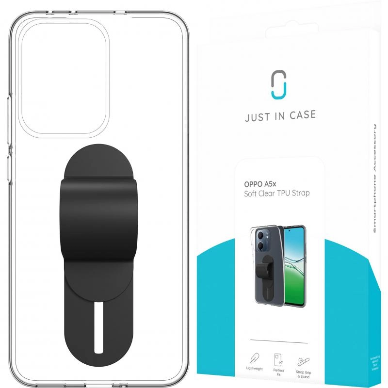 Soft Back Cover Mobile Case with Strap for Nothing Phone (3a) - TPU