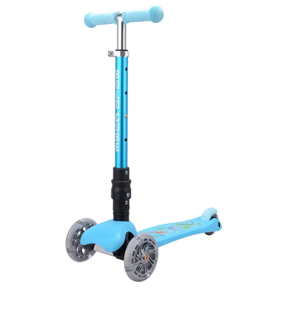 Teeny 3-Wheel Kick Scooter – LED Foldable