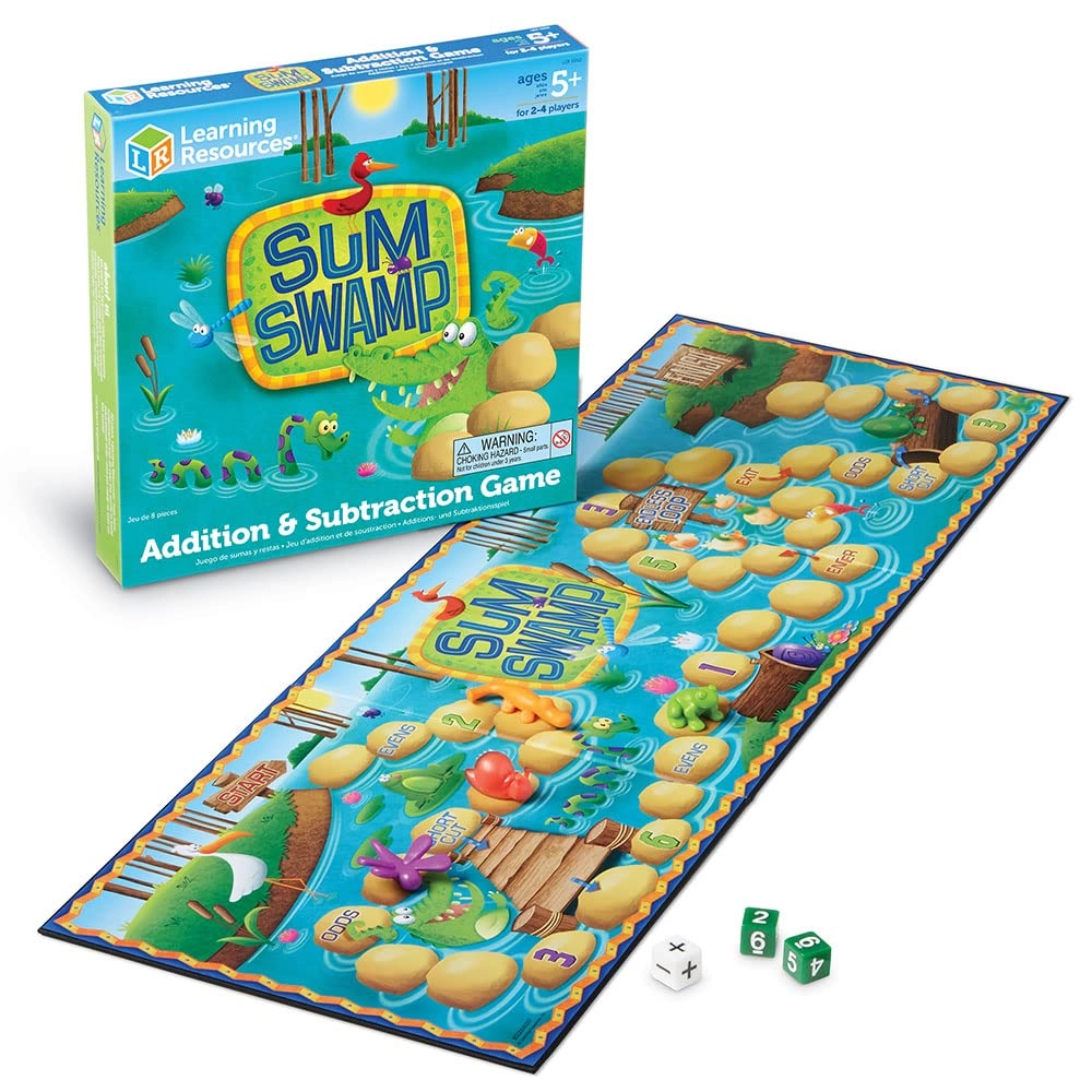 Learning Resources Sum Swamp - 5 - 10 years 8 pieces
