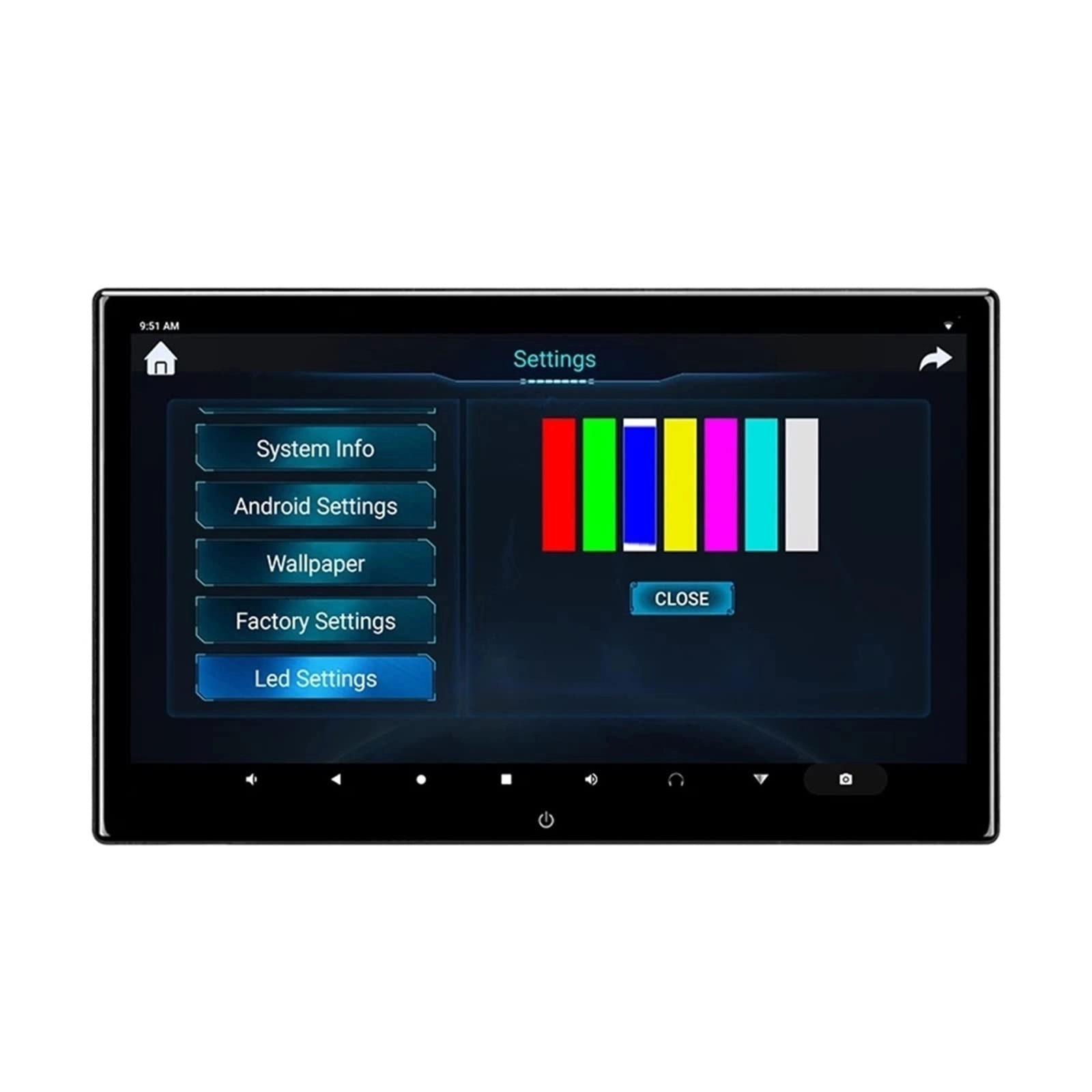 Car Headrest Screen - 13.3-inch