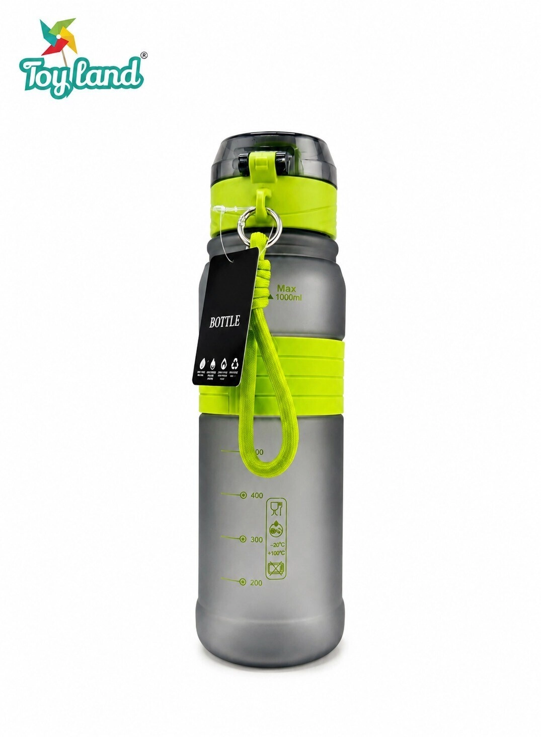 Toy Land UAE Portable Sports Water Bottle - Flip-top lid 500 ml
