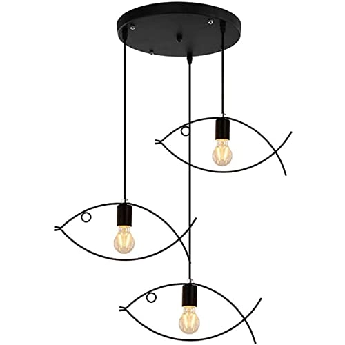 3-Light Pendant Lighting - 40x25cm 23.6inch