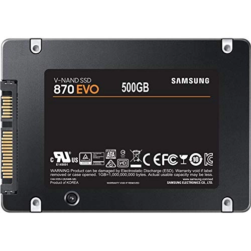 870 EVO - 500 GB 2.5-inch
