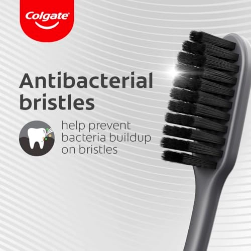 Slim Soft Toothbrush - Charcoal 2-Piece Pack