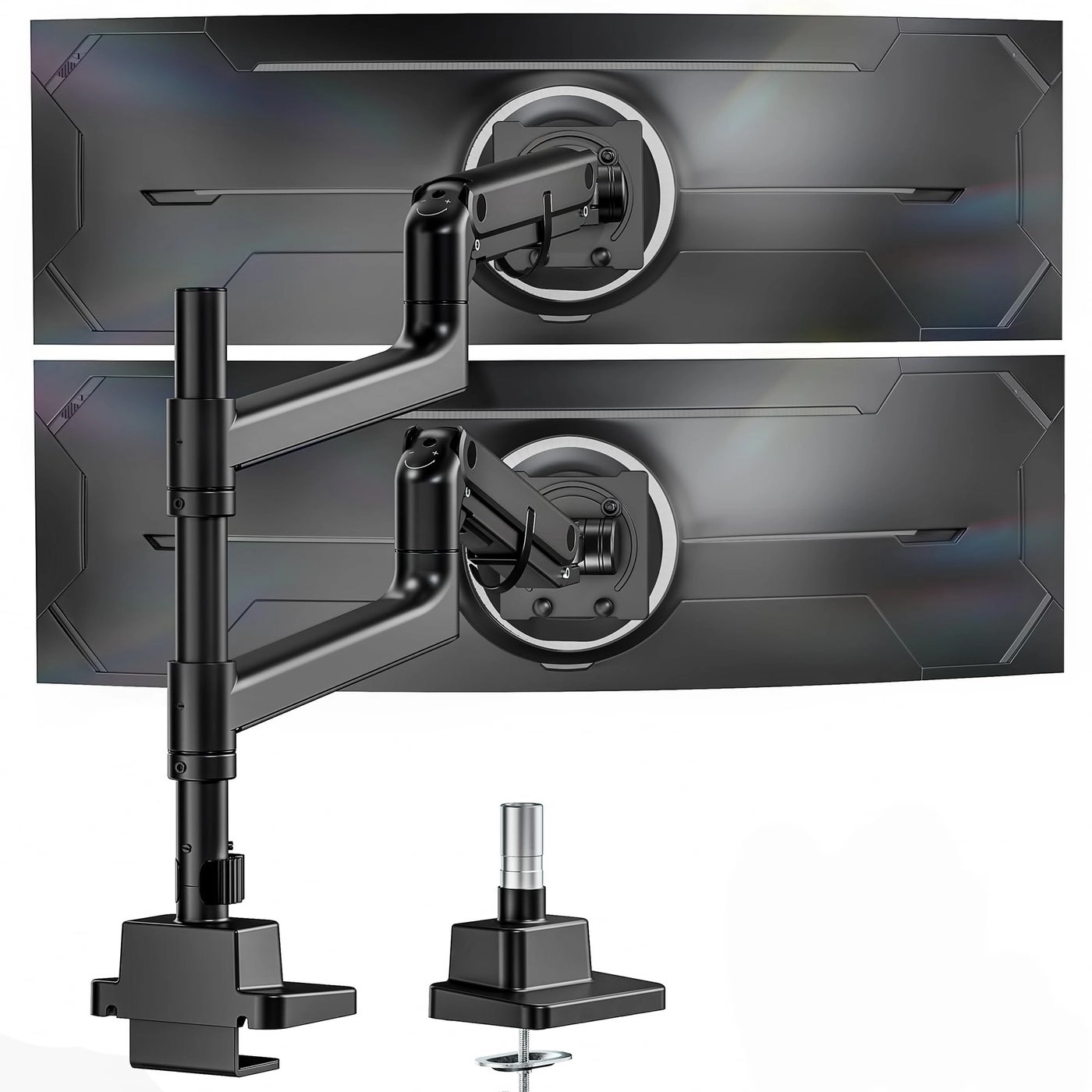 Montek Dual Monitor Arm - Dual 57" 75/100mm
