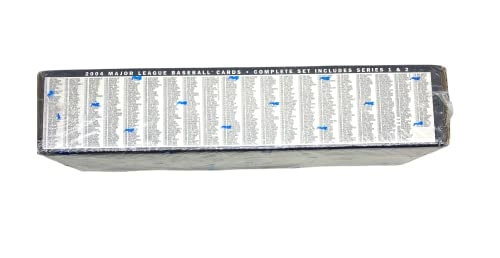 2004 Complete Set Maor League Baseball Cards Inc Series 1 & 2 - 732pcs