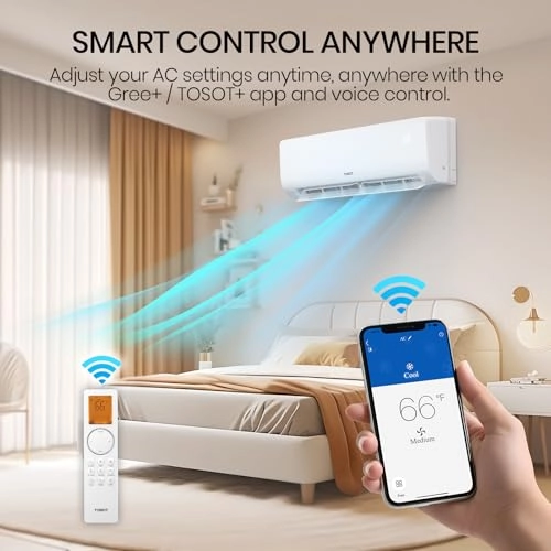 Mini Split Air Conditioner - WiFi Enabled 2650W
