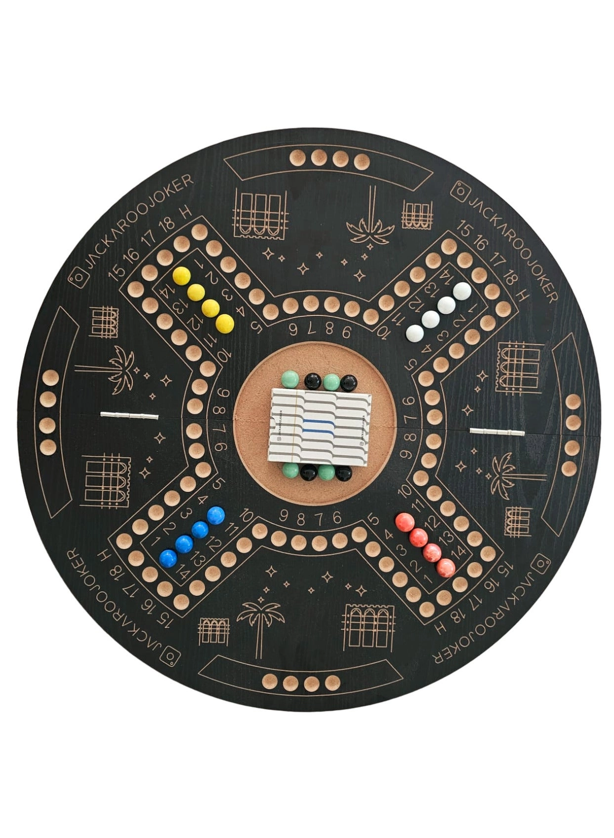 Double-Sided Foldable Board Game - 51 cm Premium Set