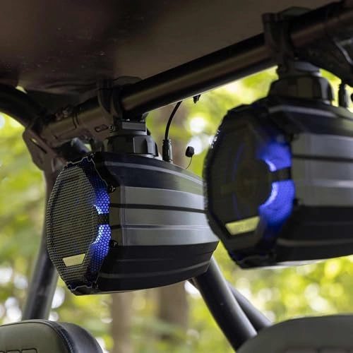 Universal Cage-Mounted Powersports Speaker Pods - 6.5” 90W RMS