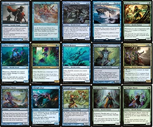 Commander Merfolk - 100 Card Elite Blue/Green