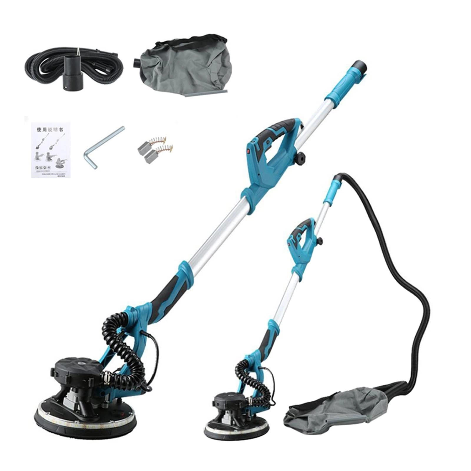 JDIUQOP Wall Sanding Machine - 1800W 1000-2100R/MIN 230MM