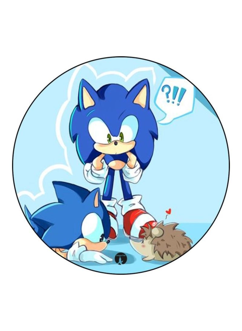 Sonic Printed Gaming Mouse Pad