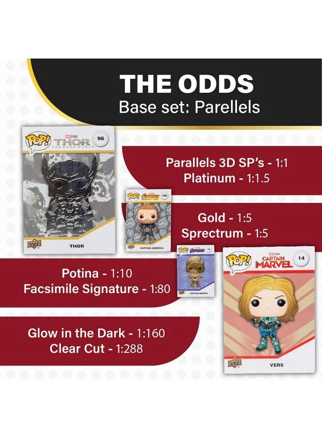 Funko POP! Marvel Studios Trading Card Box - 24 Factory Sealed Packs Per Box 8 Cards Per Pack