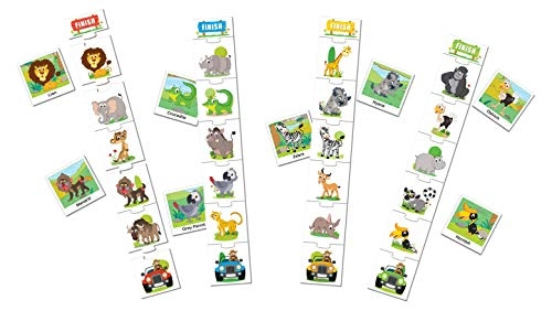 African Safari Memory Game - 4 Years Old and Above 92 pieces