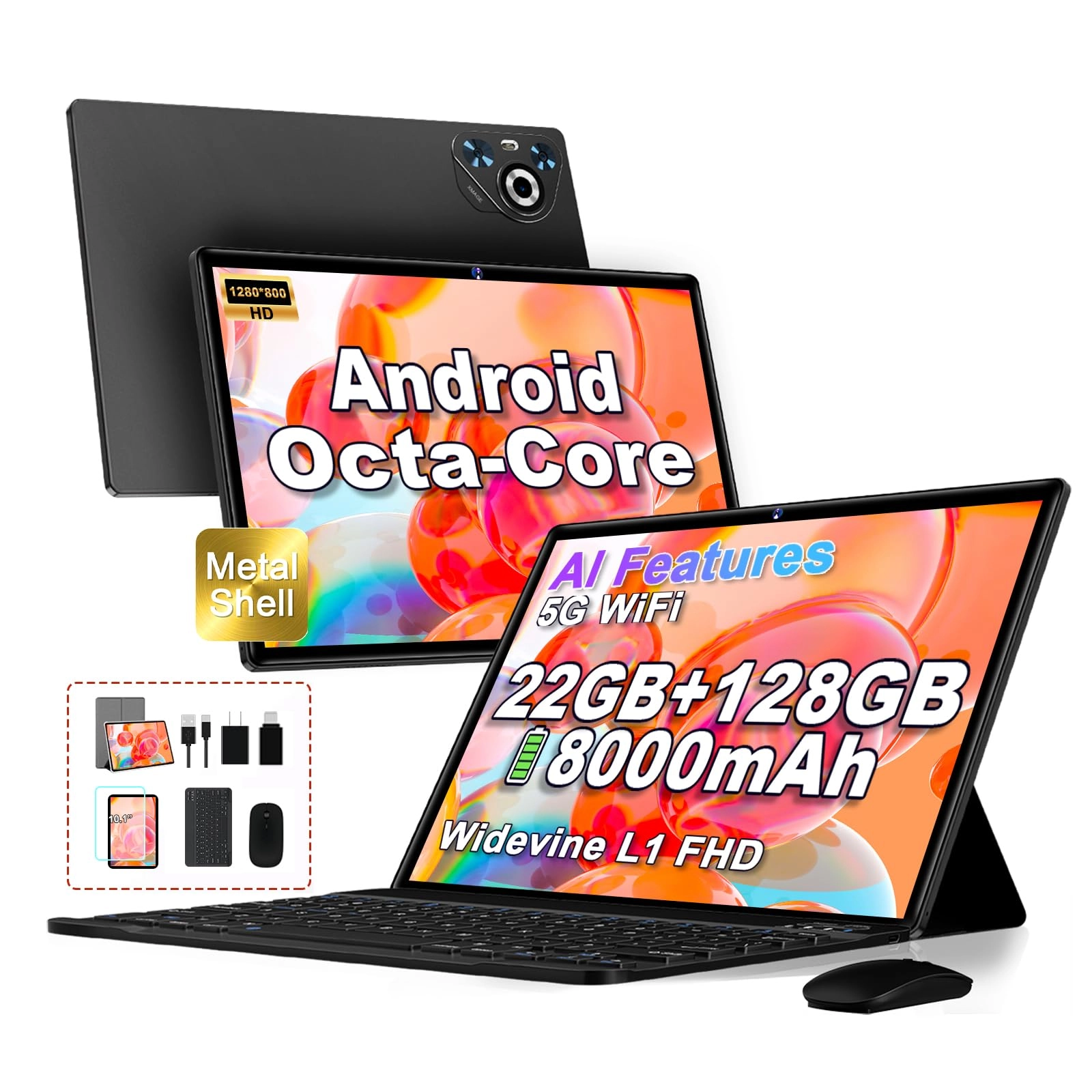 Tablette Tactile - 128GB 10.1"