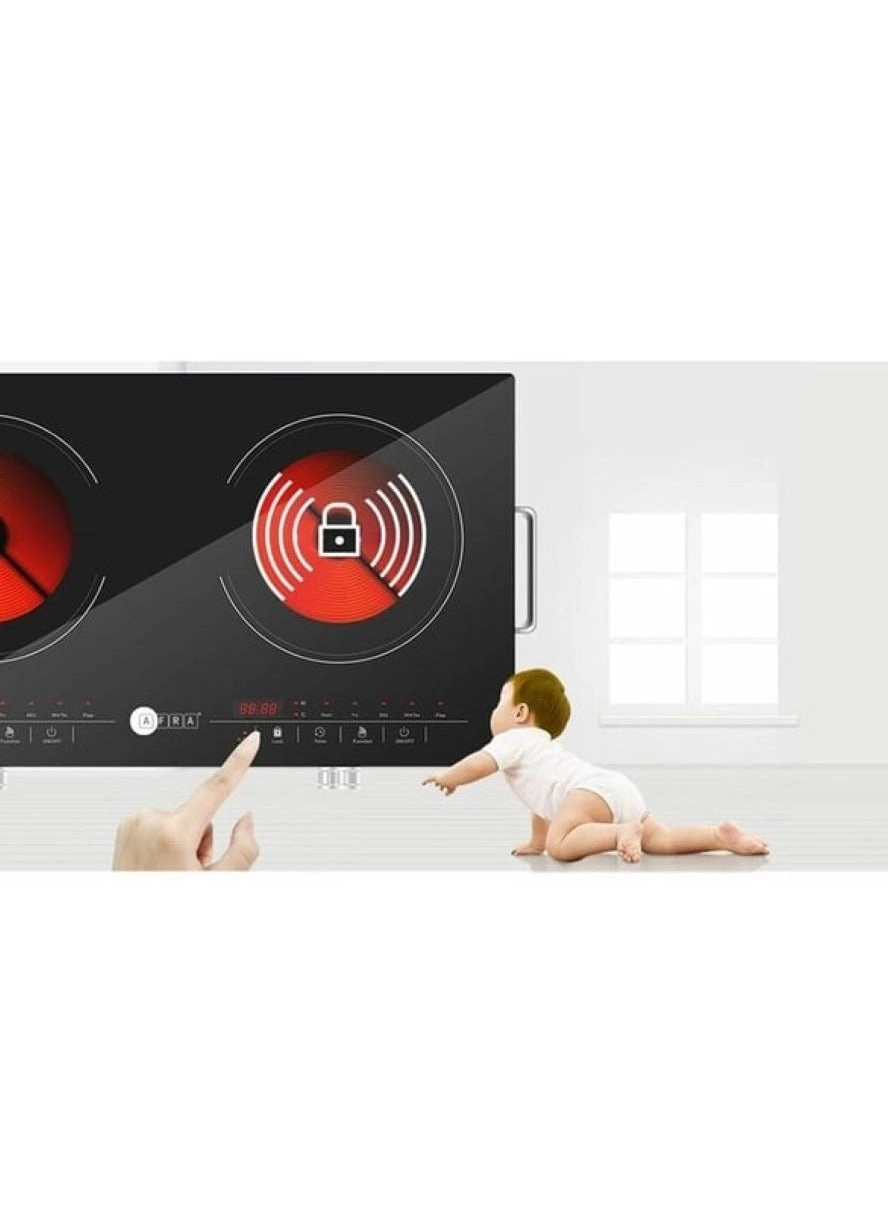 Double Infrared AF3000ICBK Electric Cooker