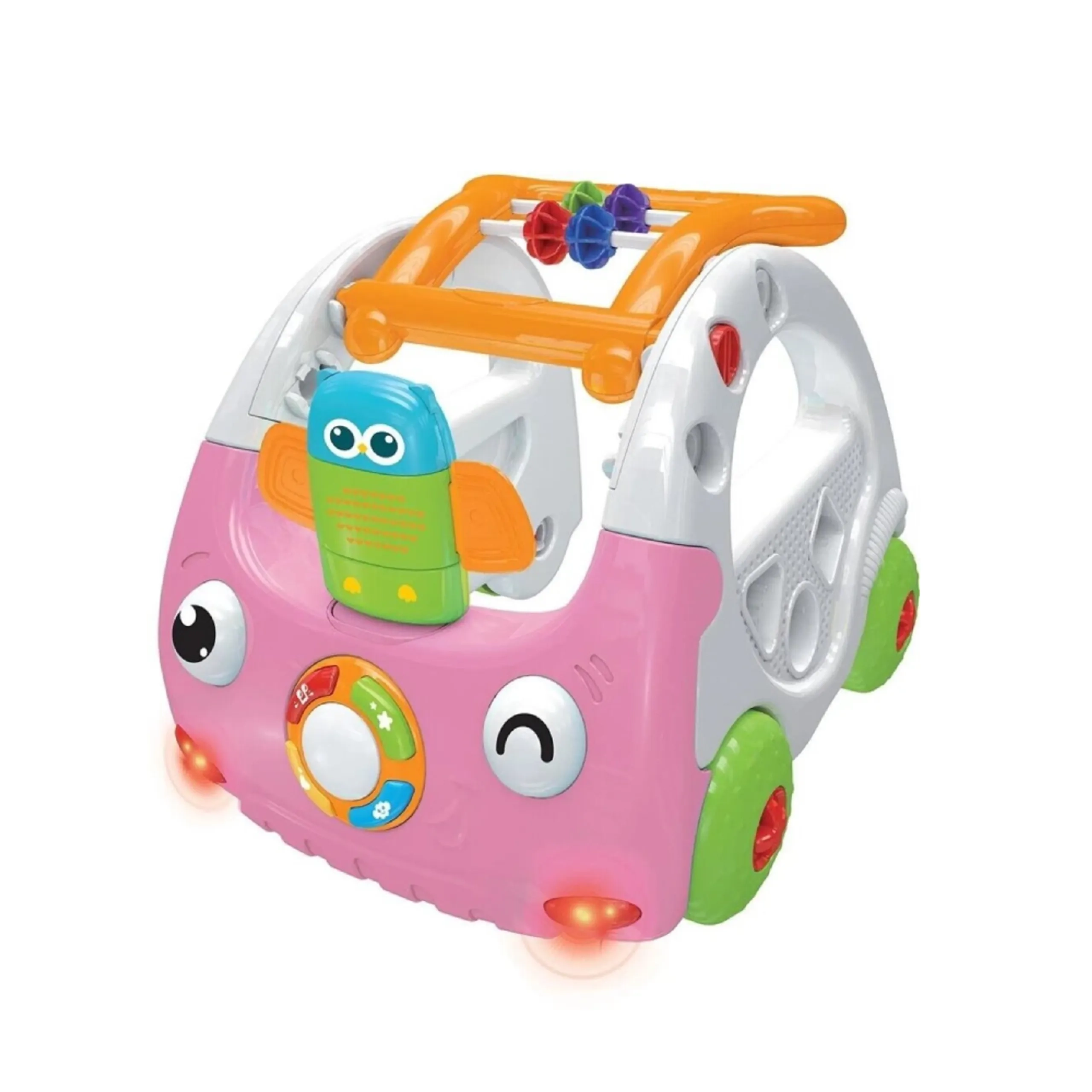 Carter Multifunctional Activity Baby Walker - 3-in-1 Pink