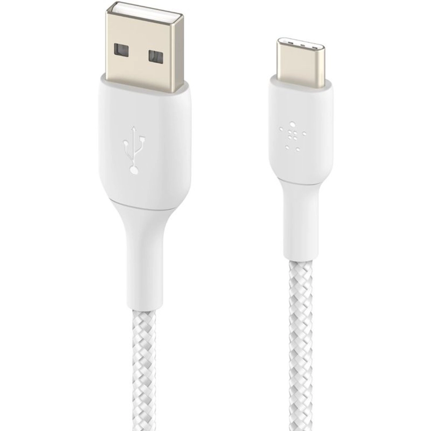 boost charge Braided Cable USB-C to USB-A 2m
