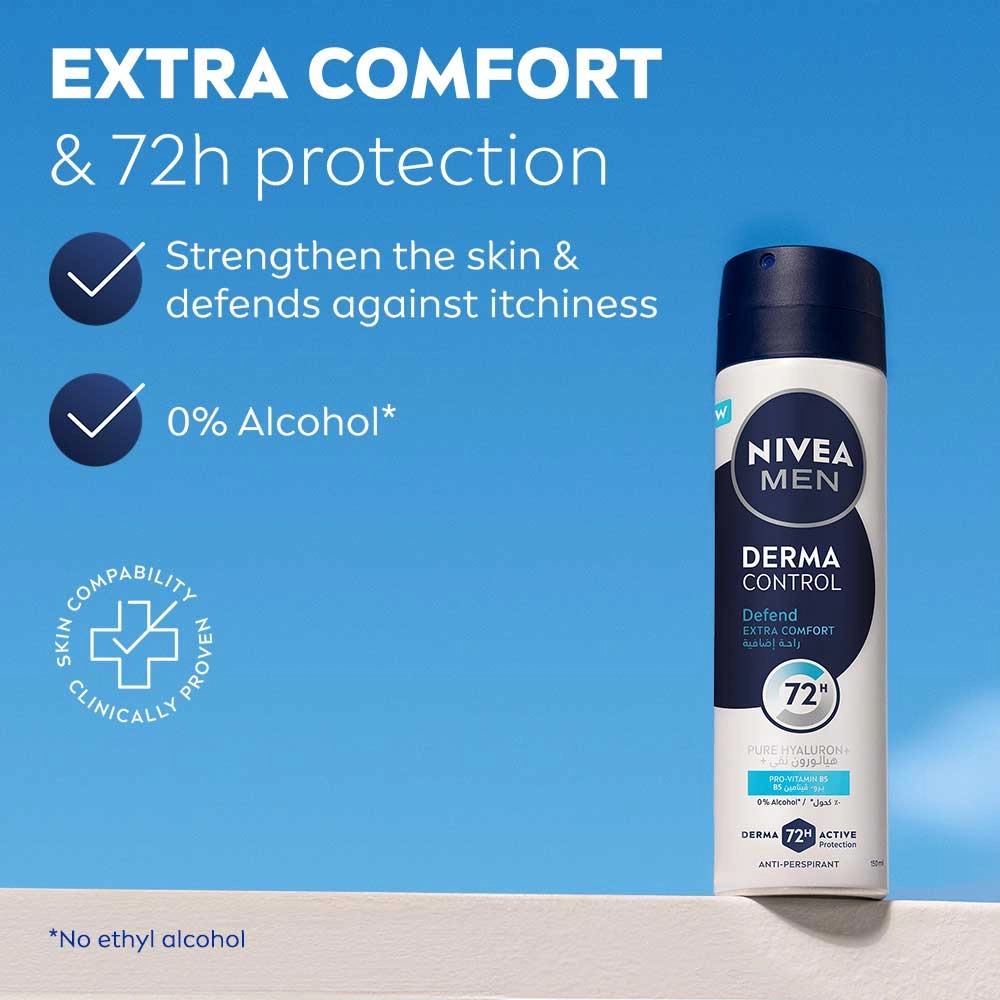 Derma Control Defend - 150ml Anti-Perspirant Spray