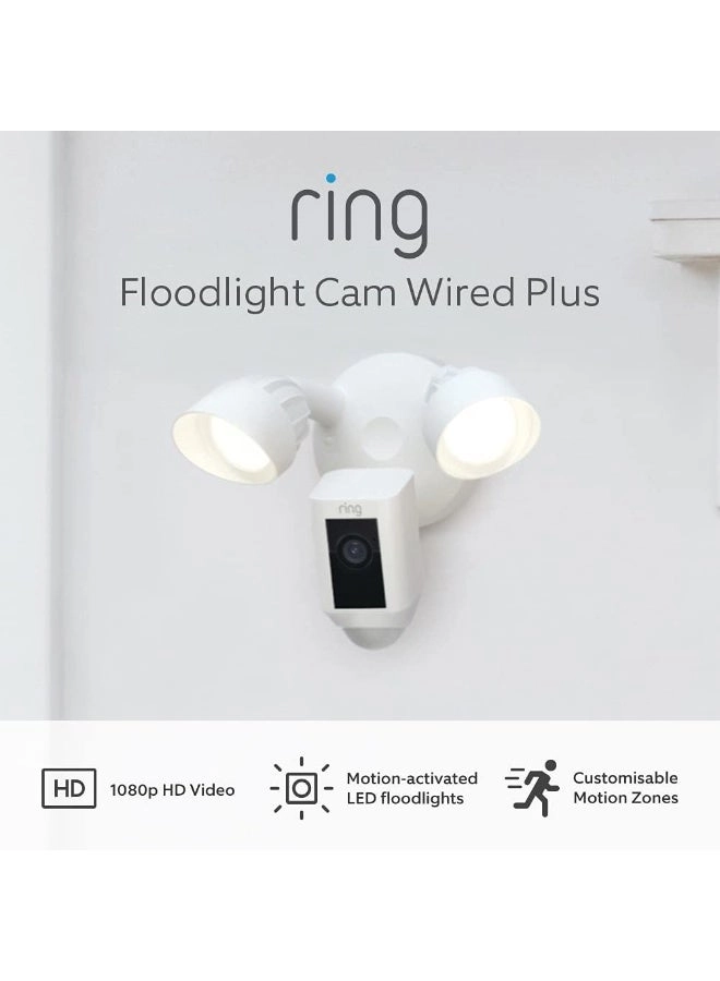Floodlight Cam Wired Plus