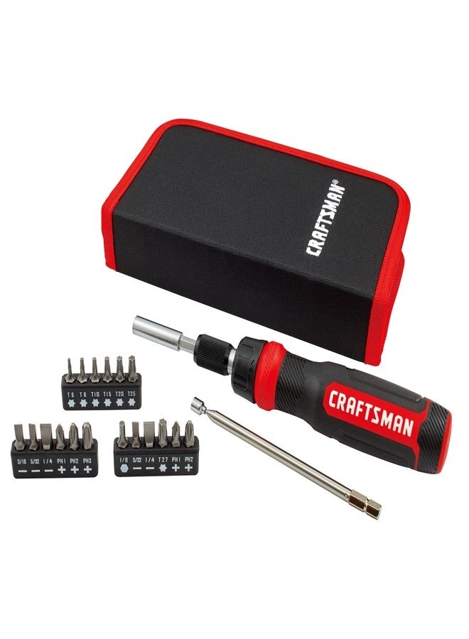Craftsman Ratcheting Screwdriver - 26-Piece
