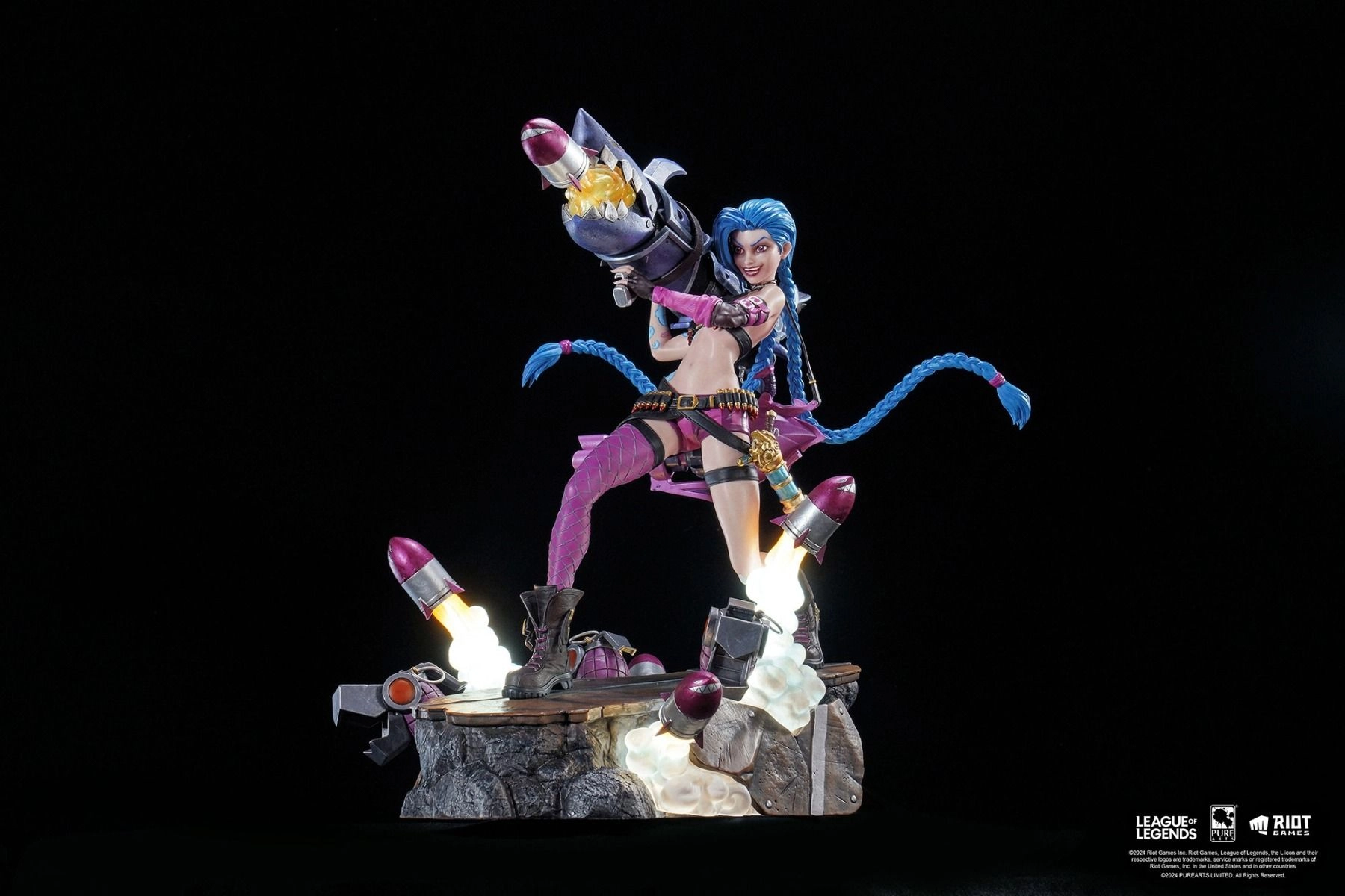 Jinx - League of Legends - 1:6 Scale Statue LED lights