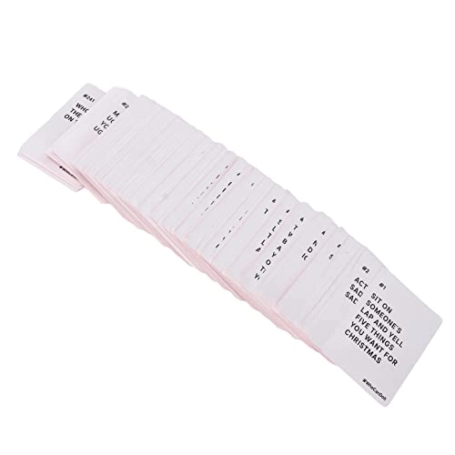 Compete Challenge Card Game - English 17+ Years 250pcs