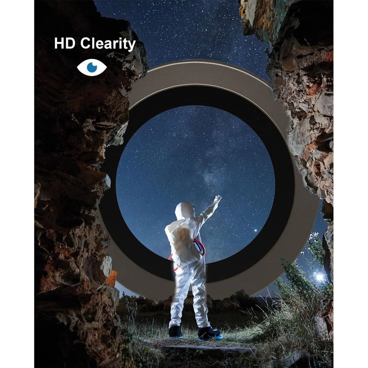 Titanium White Camera Lens Protector for iPhone 15 Pro/iPhone 15 Pro Max