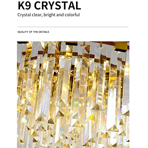 Modern crystal chandelier