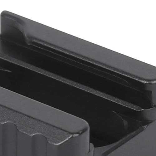 Cold Shoe Base - 1/4 Inch Screw Black