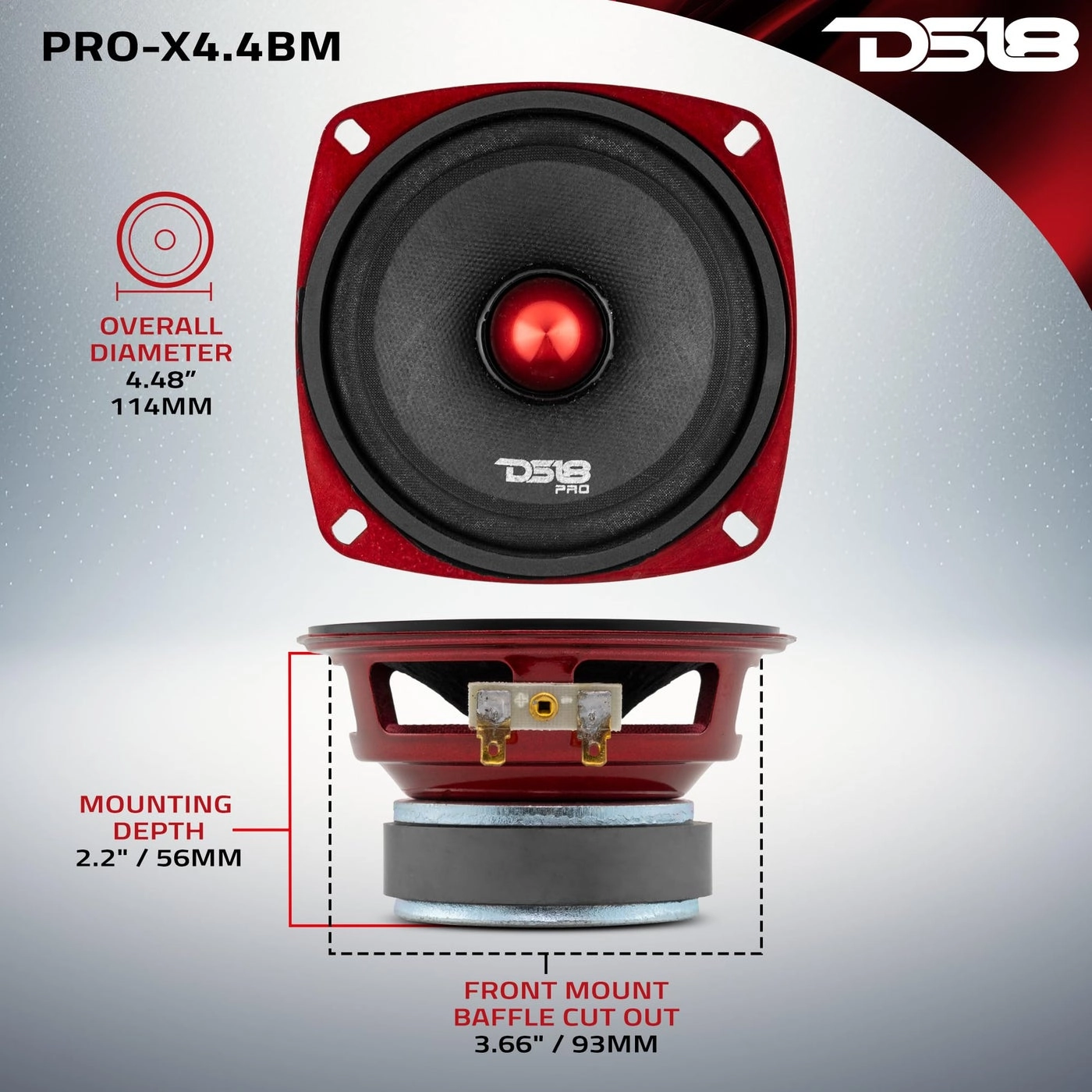 PRO-X4M - 4 Inches Surround Sound