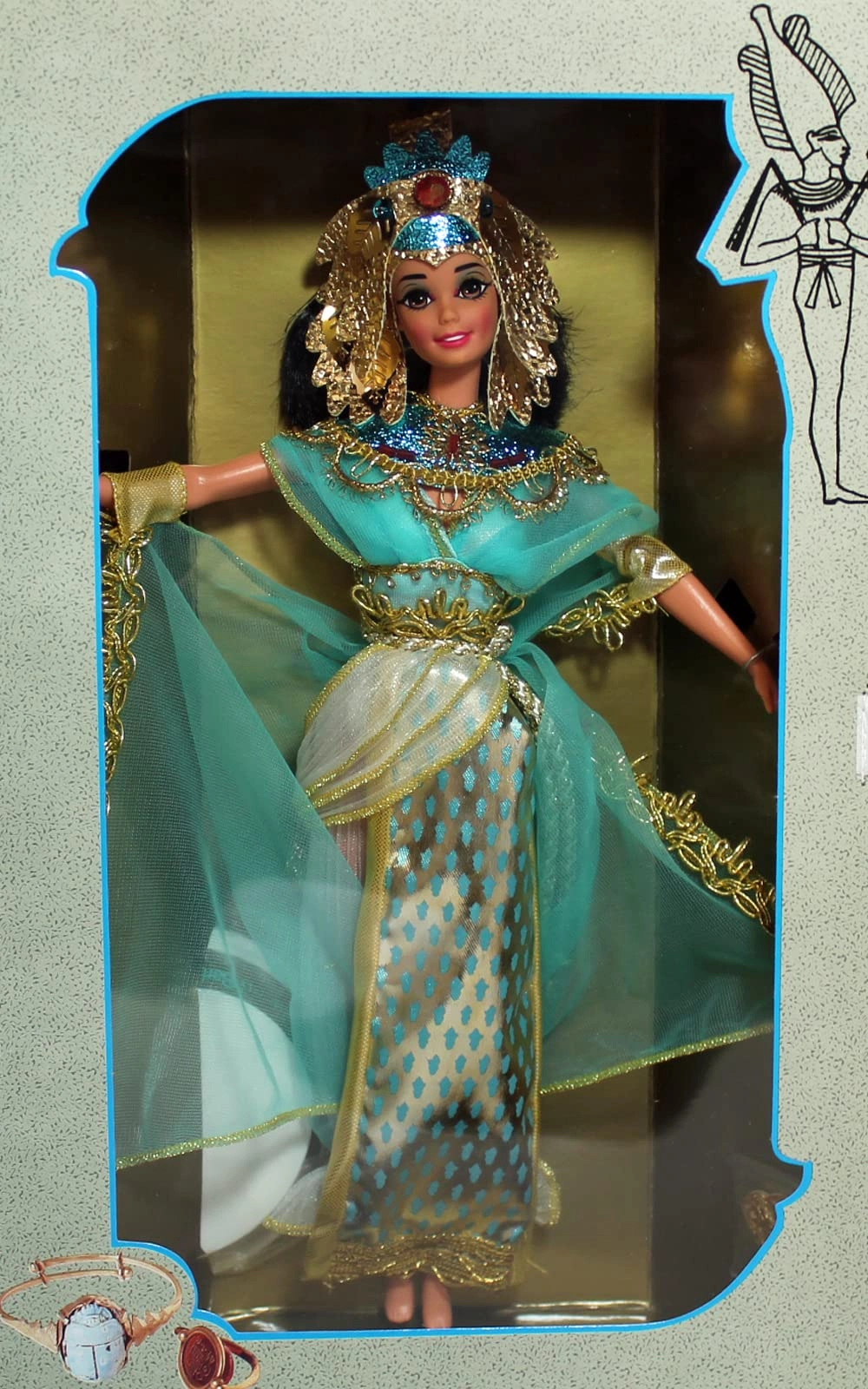 Barbie Egyptian Queen Doll - The Great Eras Collection 1994 Collector Edition Ages 10+