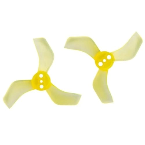 3-Blade Propellers - 4 Pairs 1.5 mm Clear Grey