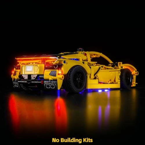 LED Light Set for LEGO Chevrolet Corvette Stingray 42205 - Copper Line
