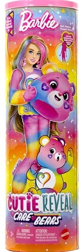 Barbie Cutie Reveal Care Bears Series 2 - Togetherness Bear Light Skin Ages 3+