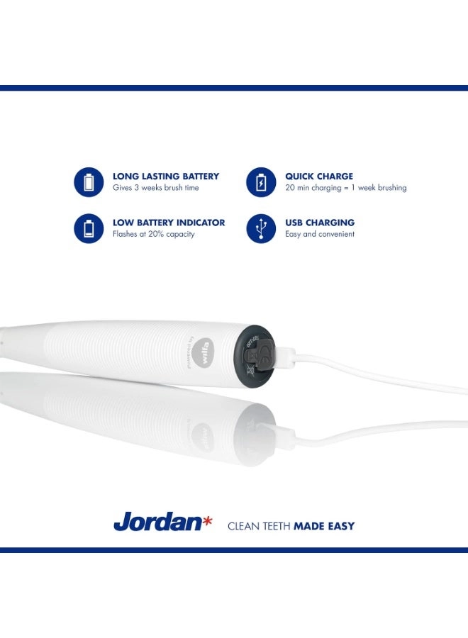 Clean Smile - Electric 2-speed USB-charging Pink