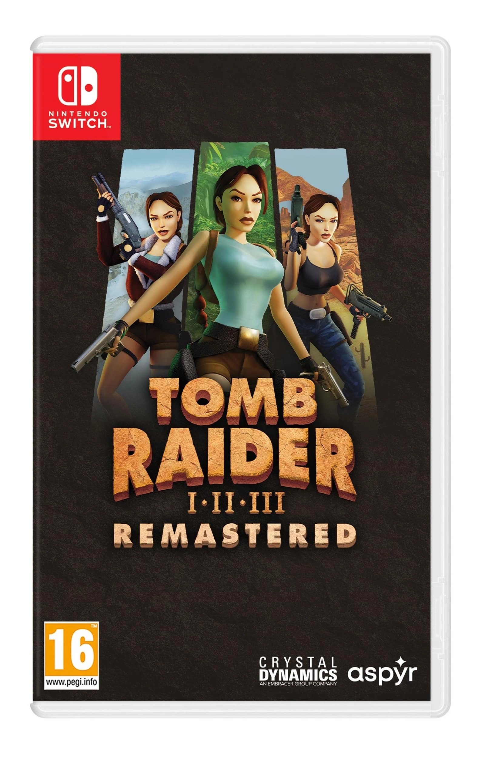 Tomb Raider I-III Remastered Starring Lara Croft | Nintendo Switch