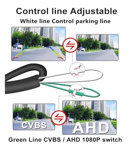 Rear View Parking Camera - Night Vision Wire