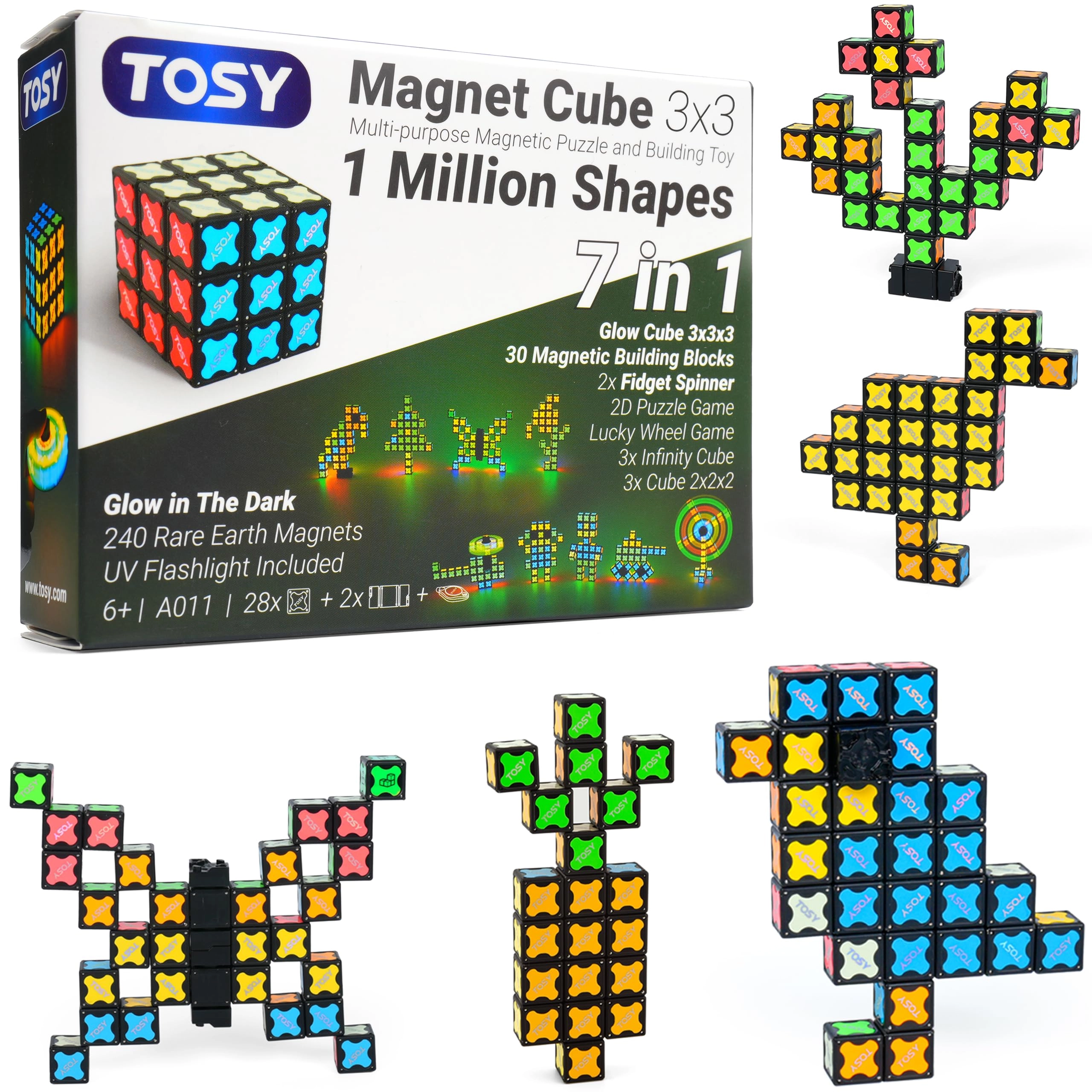 ROBOFI LLC Magnet Cube - 30pcs