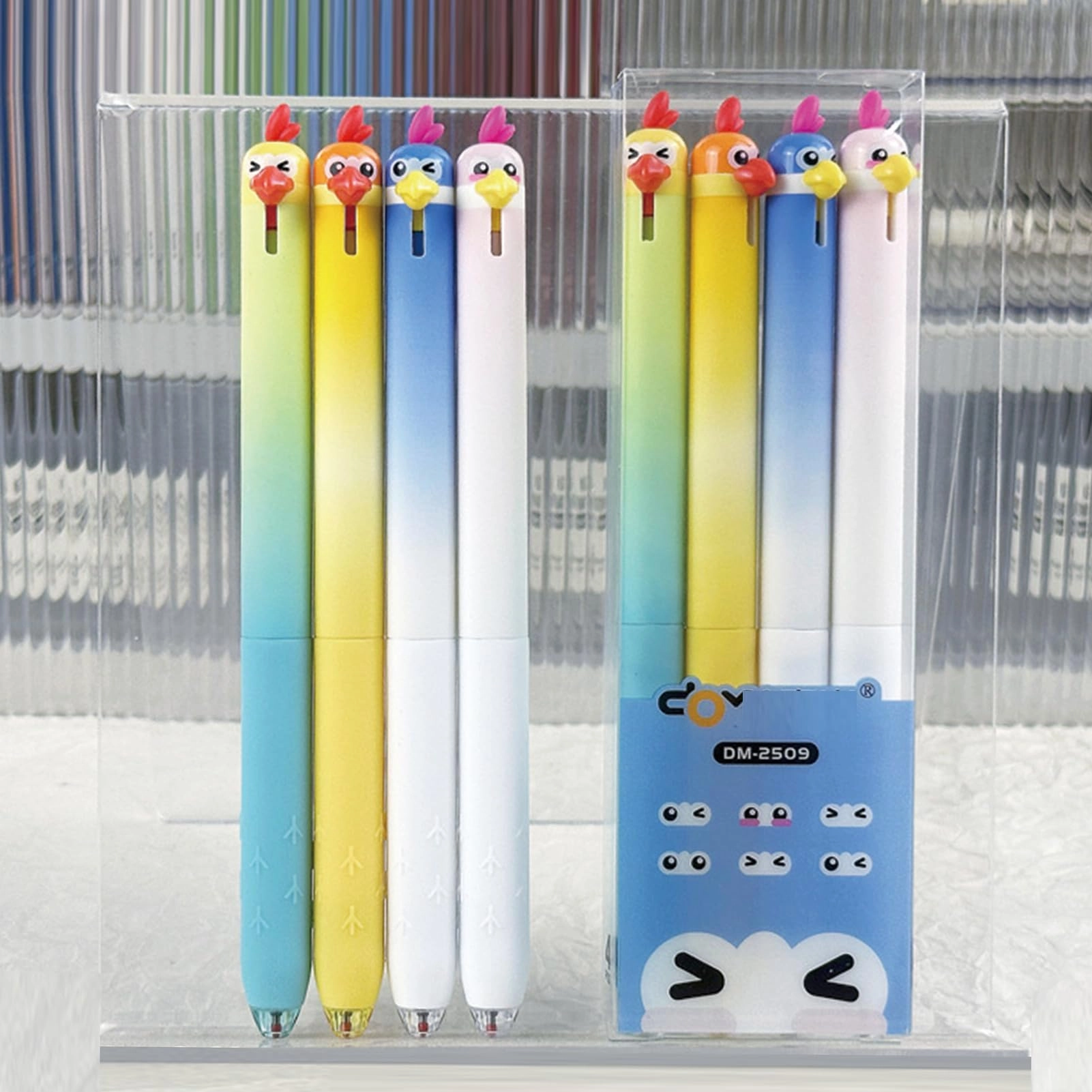 Gel Pen - 4Pcs 0.5mm