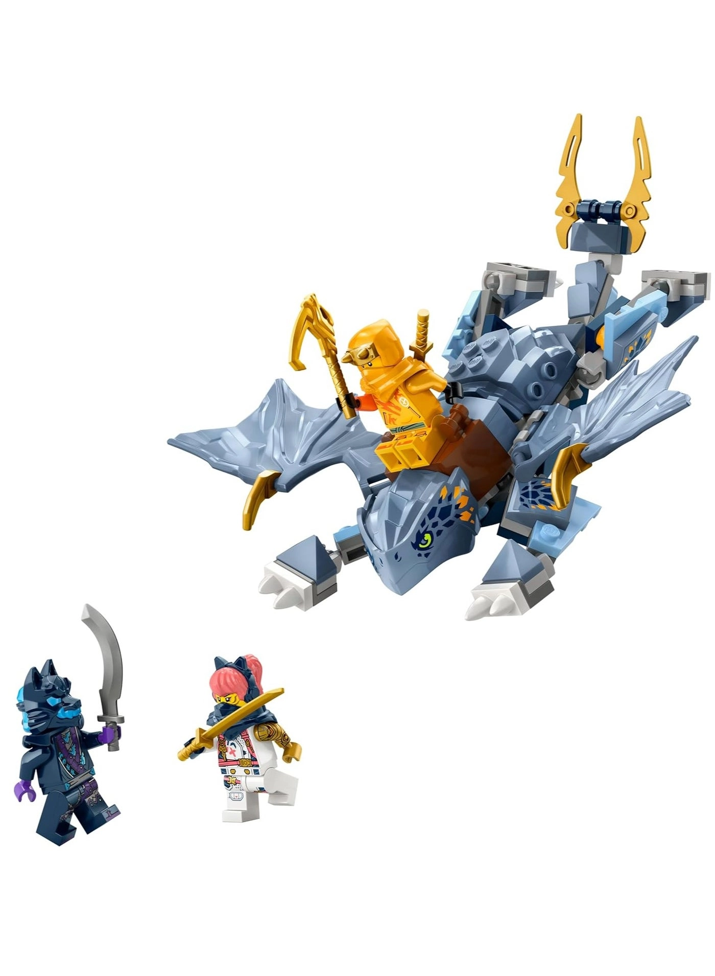 NINJAGO Young Dragon Riyu (71810) - Minifigures Book & Surprise Stickers