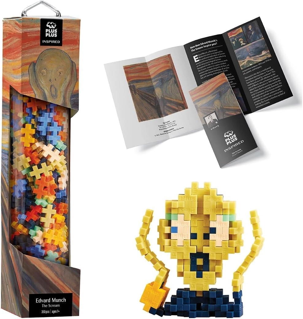 Plus-Plus Edvard Munch - The Scream - 350 pcs