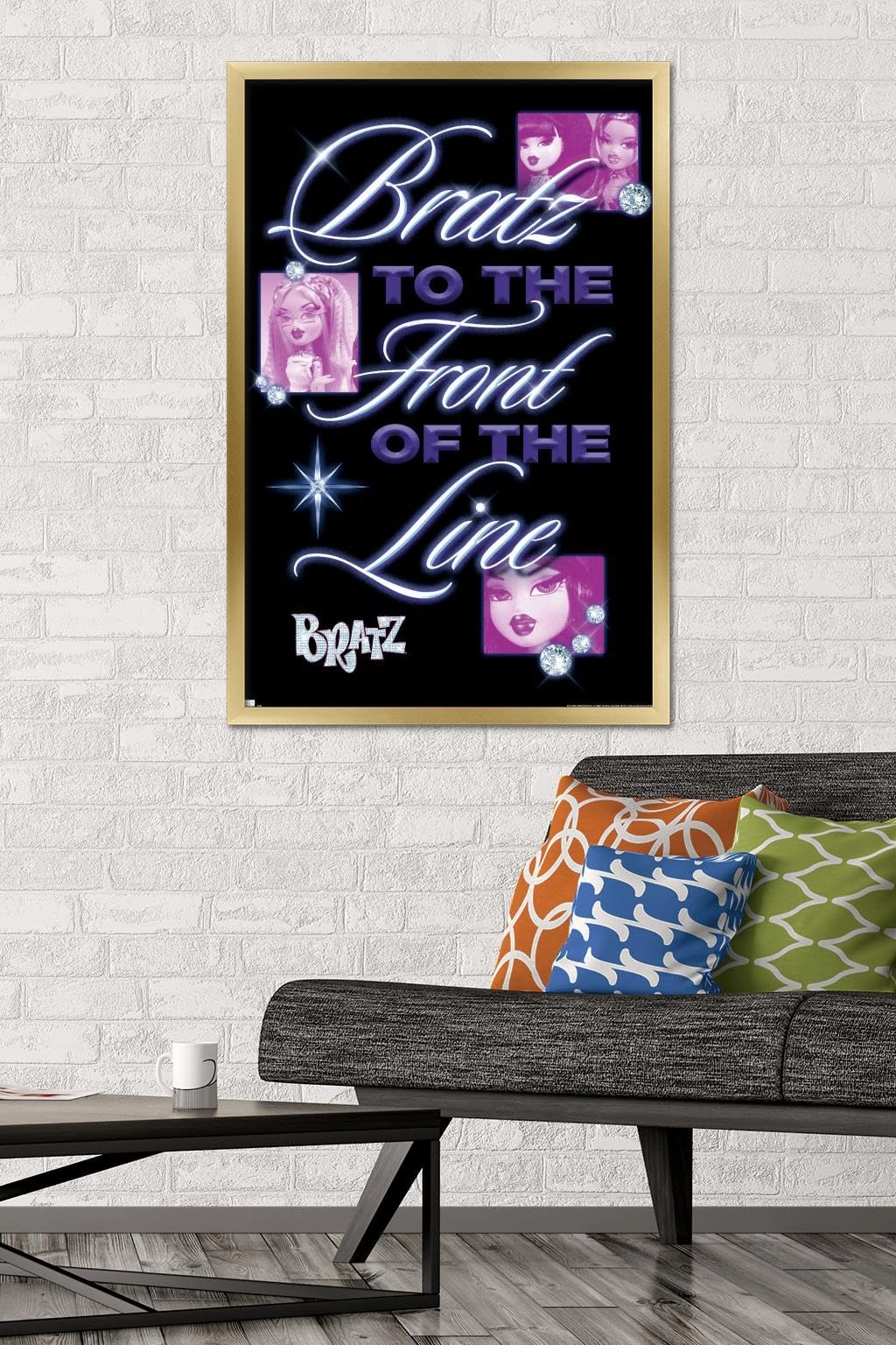 Bratz: Girls Nite Out - Front Of The Line Wall Poster - Paper 34"L x 22.4"W